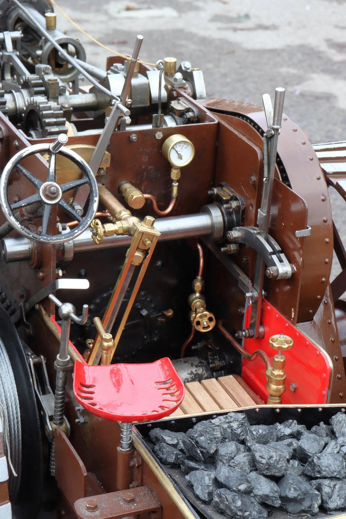 2 inch scale Clayton & Shuttleworth agricultural engine