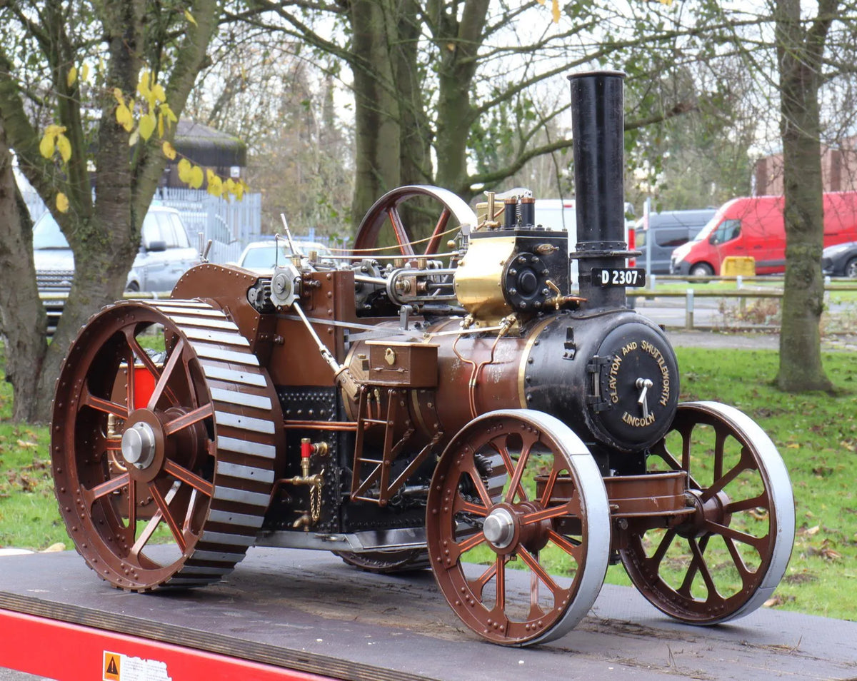 2 inch scale Clayton & Shuttleworth agricultural engine