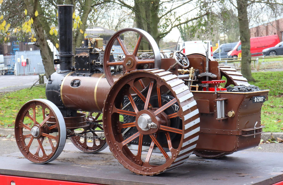 2 inch scale Clayton & Shuttleworth agricultural engine