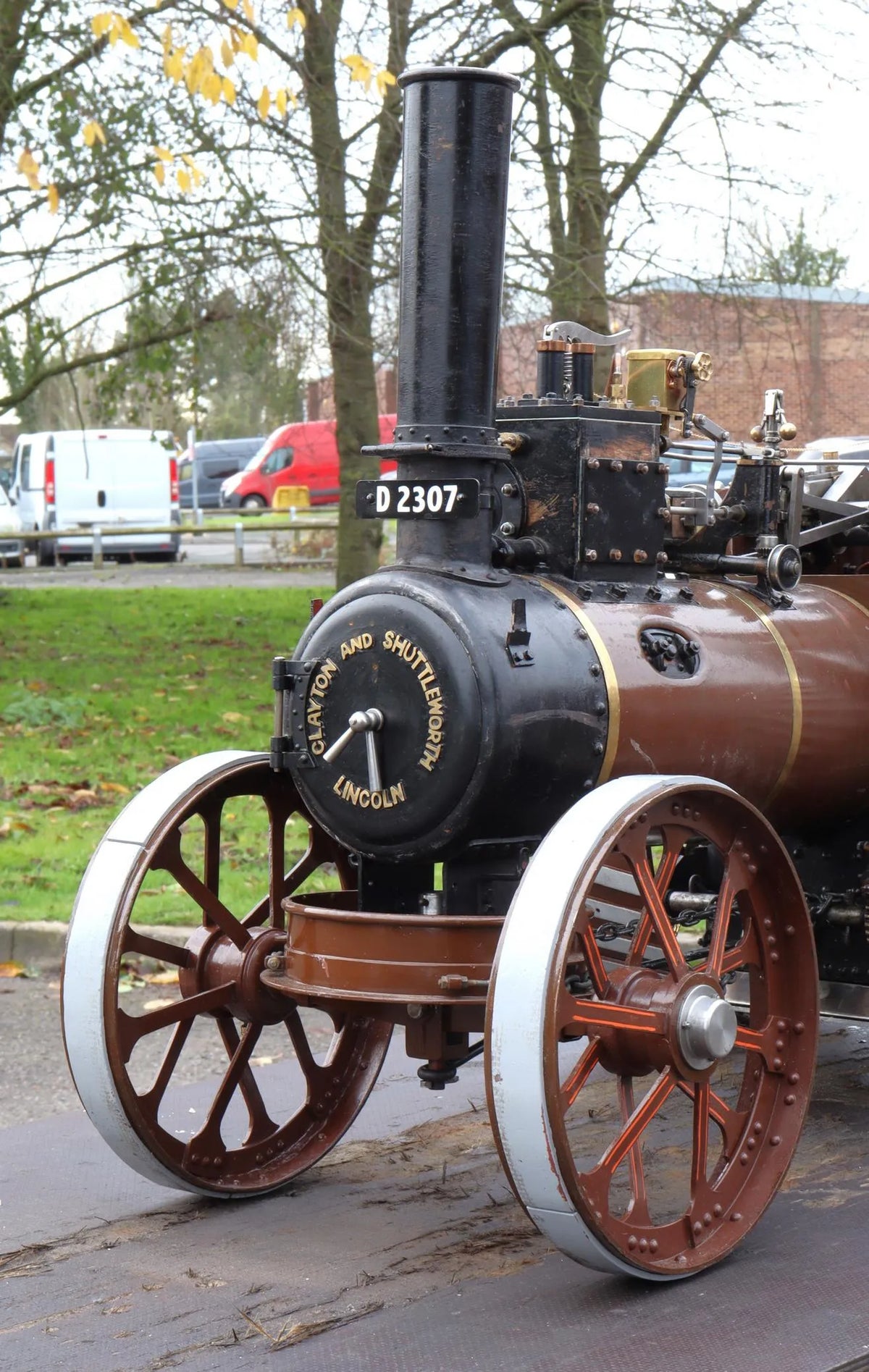 2 inch scale Clayton & Shuttleworth agricultural engine