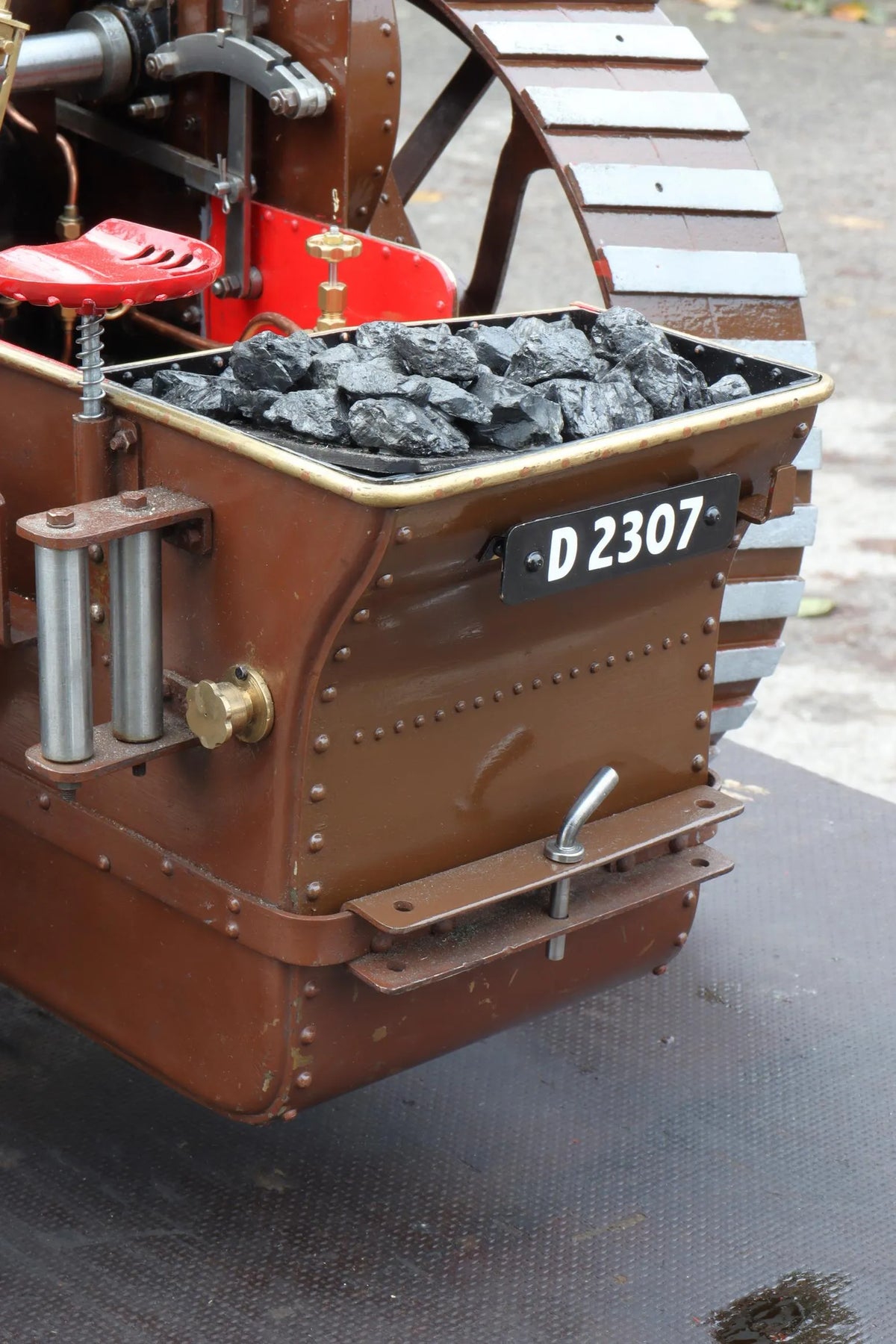 2 inch scale Clayton & Shuttleworth agricultural engine