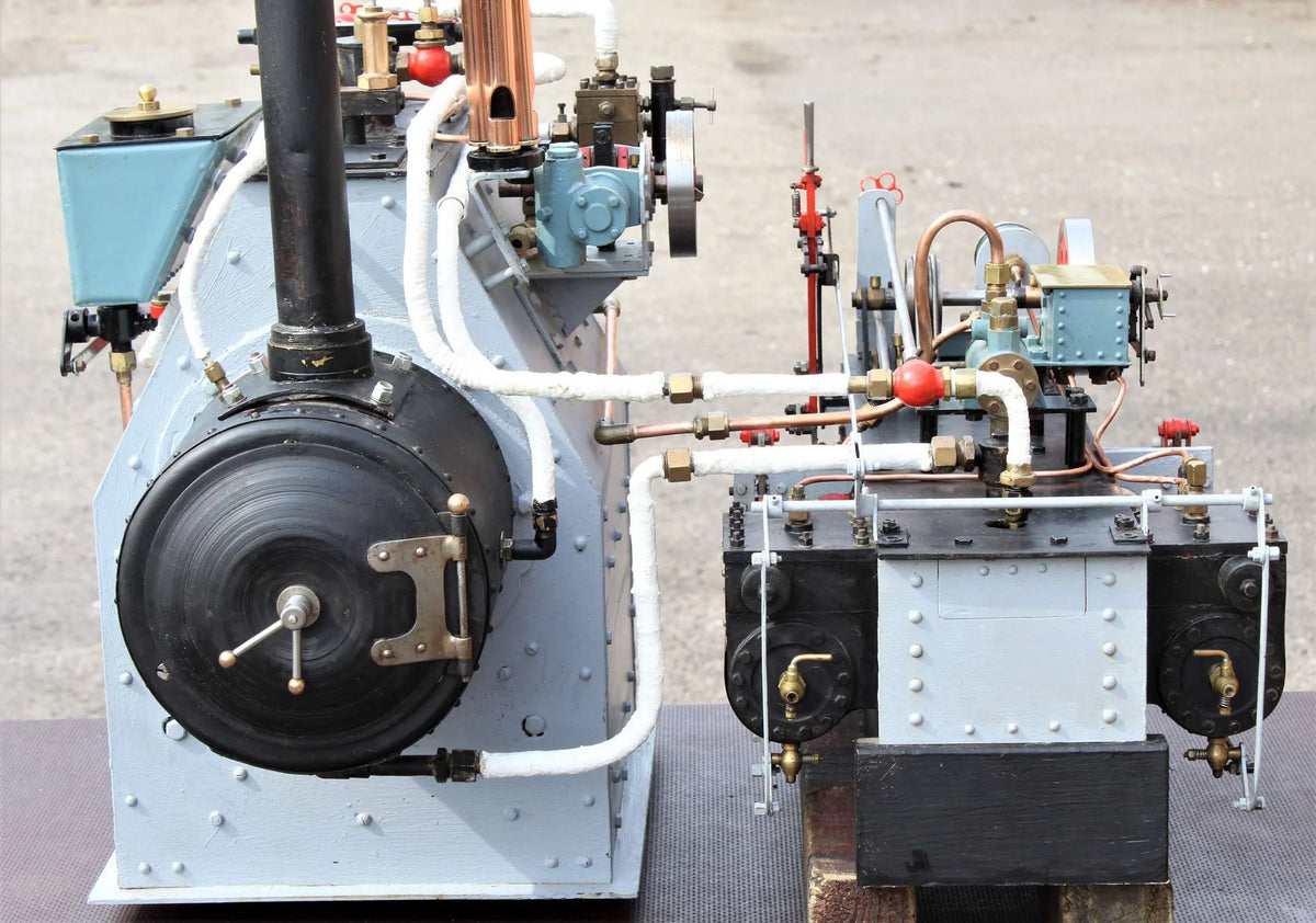 Yarrow boiler steam plant