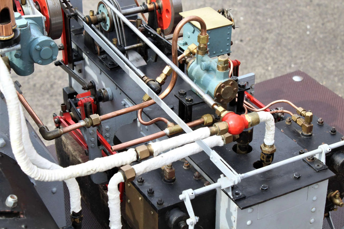 Yarrow boiler steam plant