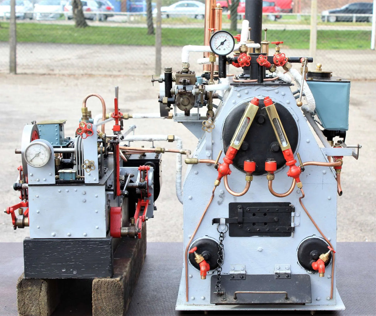 Yarrow boiler steam plant