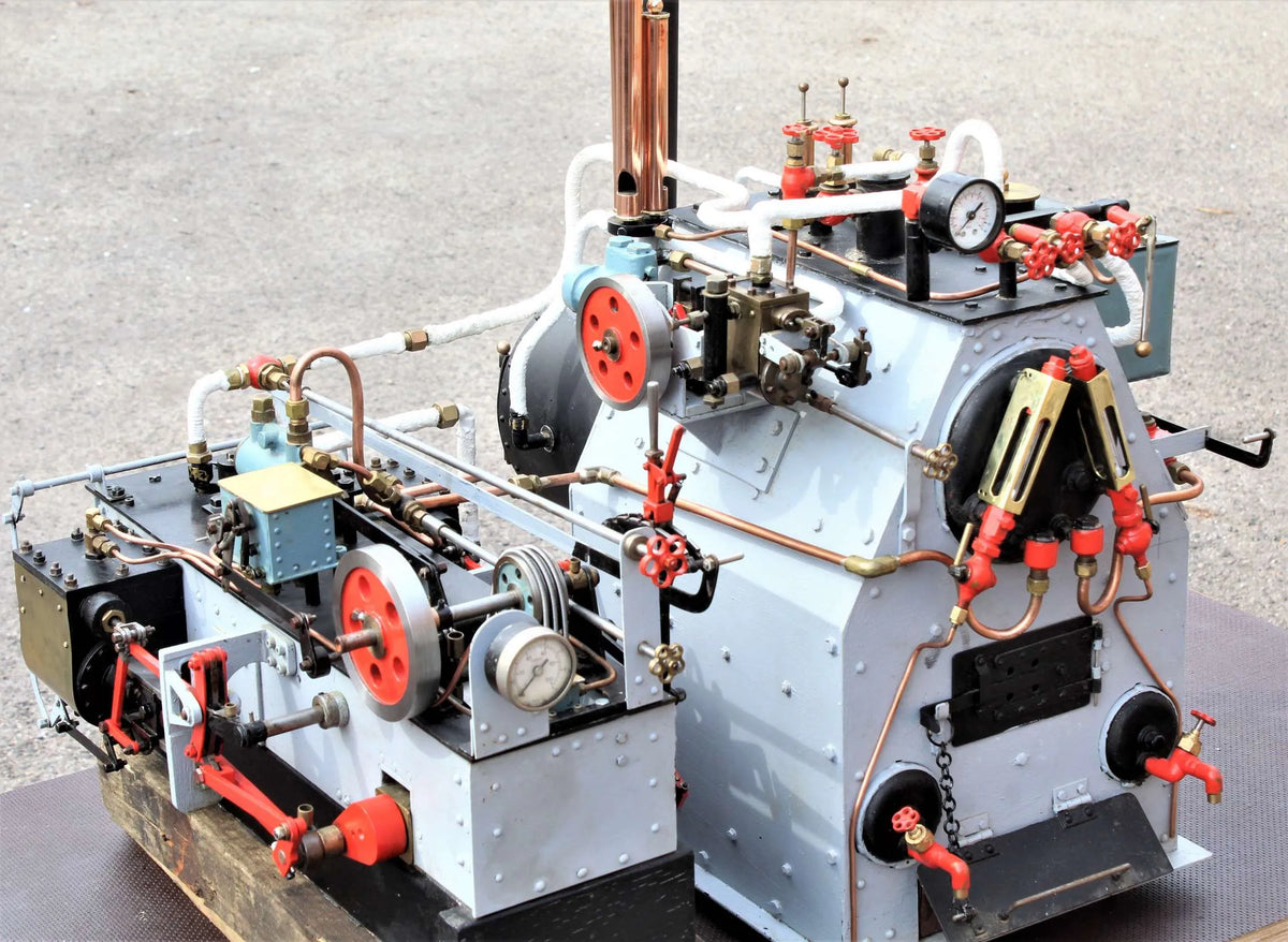 Yarrow boiler steam plant