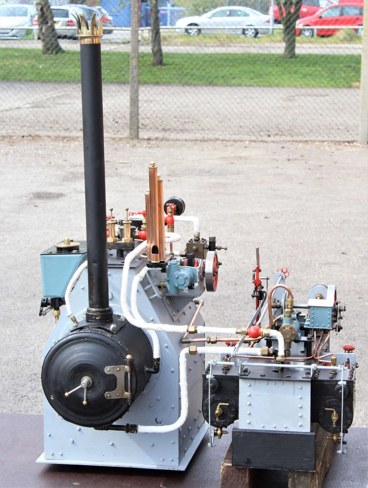 Yarrow boiler steam plant