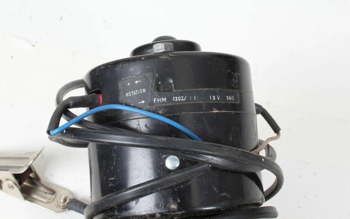 12 volt steam raising blower