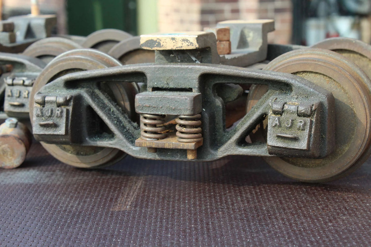 Pair 3 1/2 inch gauge Reeves bogies