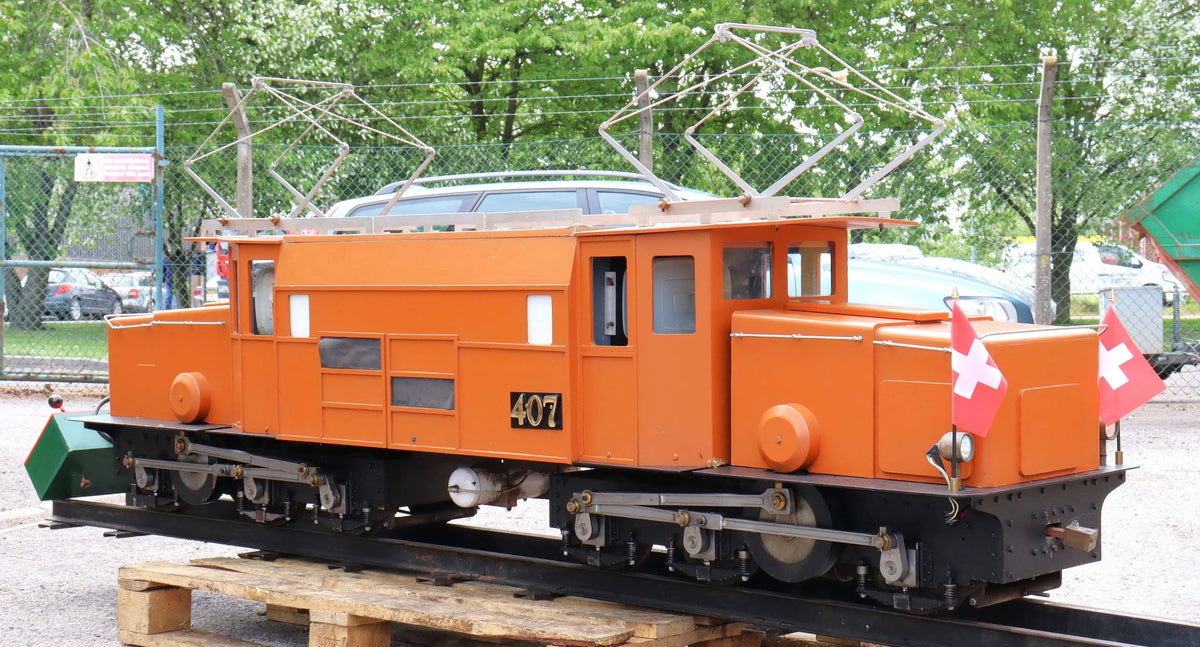 7 1/4 inch gauge Rahaetian Railway Ge 6/6 "Crocodile"