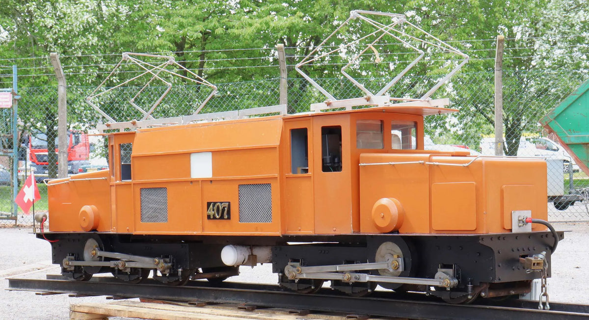 7 1/4 inch gauge Rahaetian Railway Ge 6/6 "Crocodile"