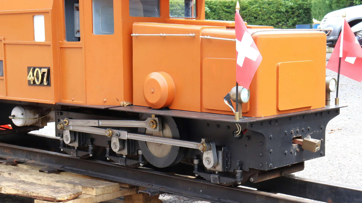 7 1/4 inch gauge Rahaetian Railway Ge 6/6 "Crocodile"