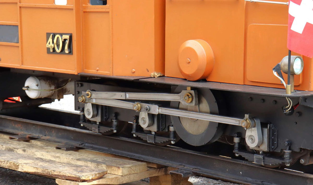 7 1/4 inch gauge Rahaetian Railway Ge 6/6 "Crocodile"