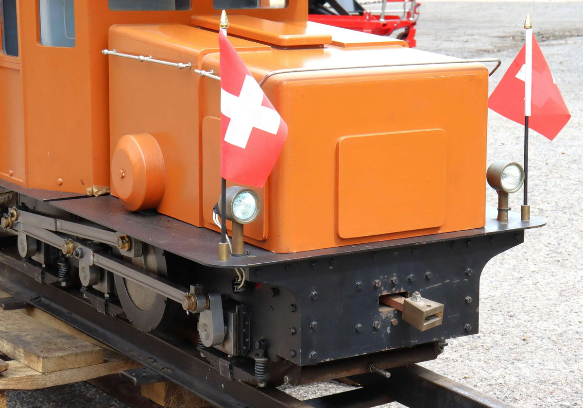 7 1/4 inch gauge Rahaetian Railway Ge 6/6 "Crocodile"