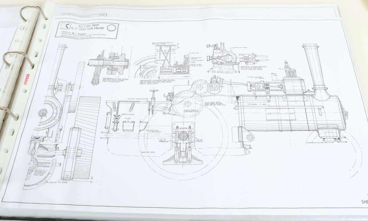 1 1/2 inch scale Allchin traction engine