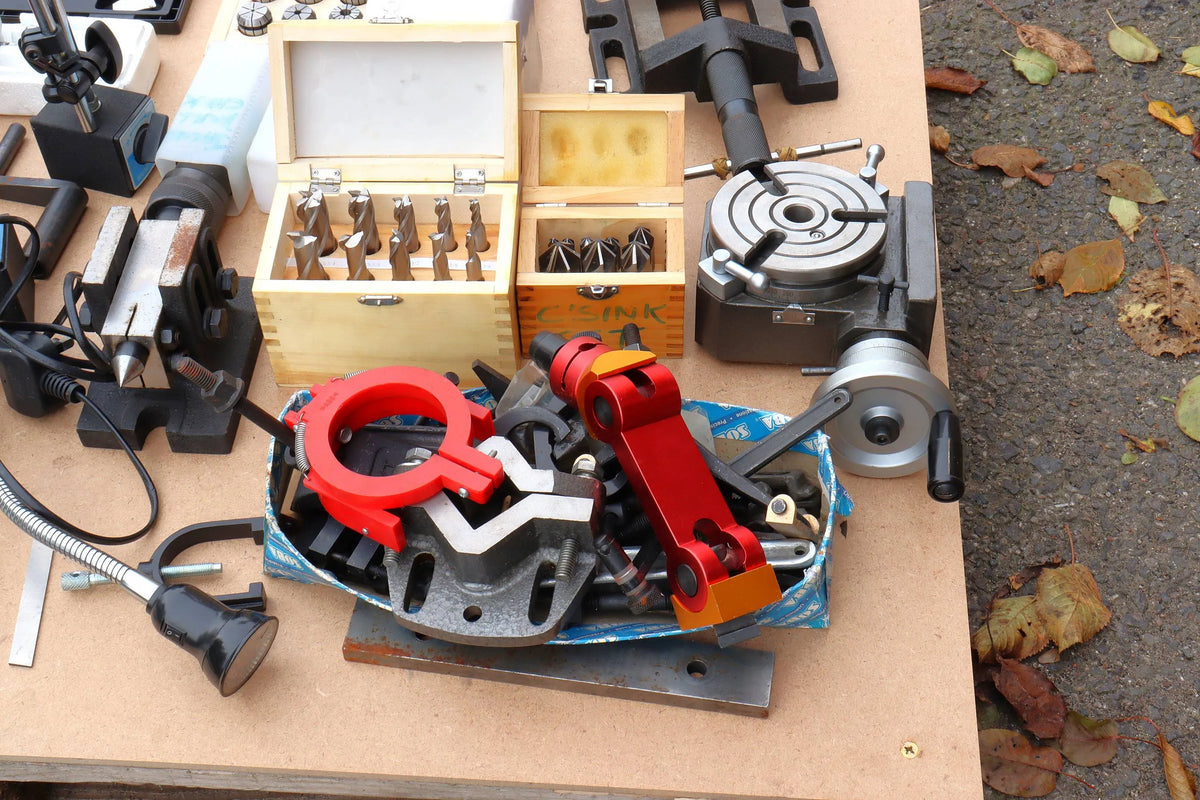 Warco WM16 mill with DRO & power feed