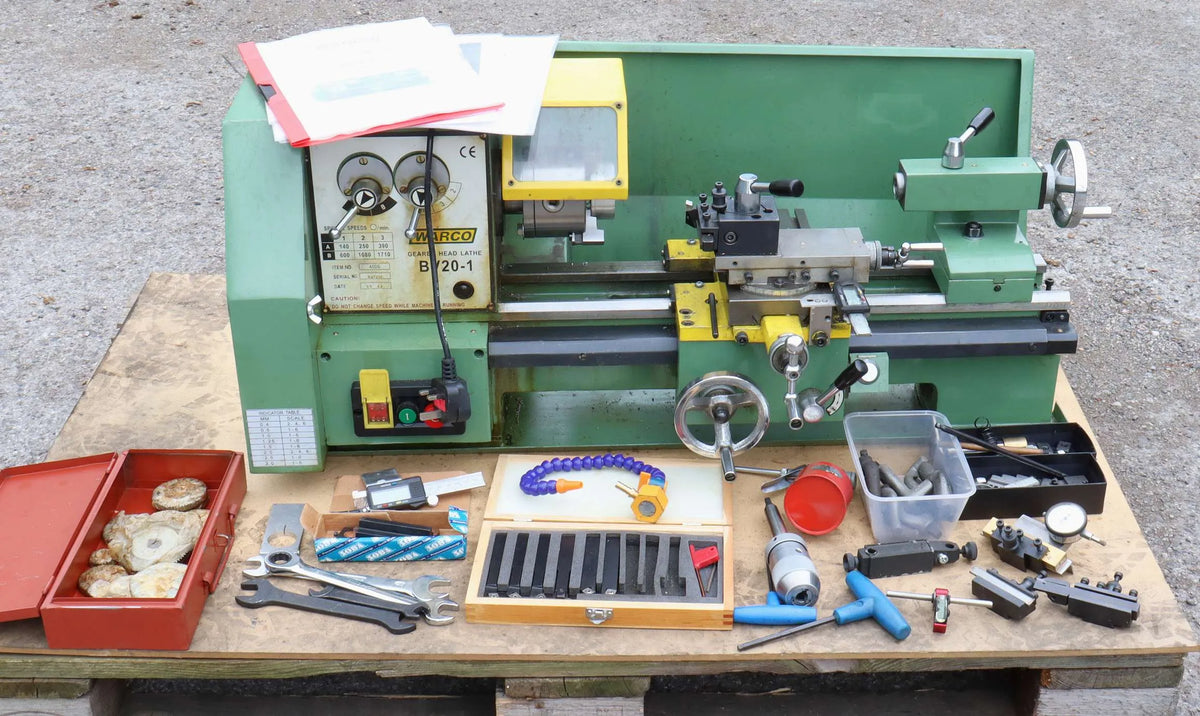 Warco BV20 lathe