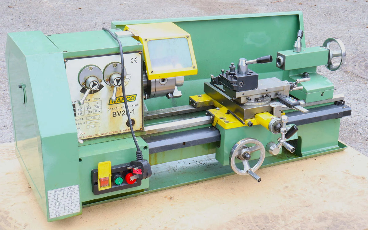 Warco BV20 lathe