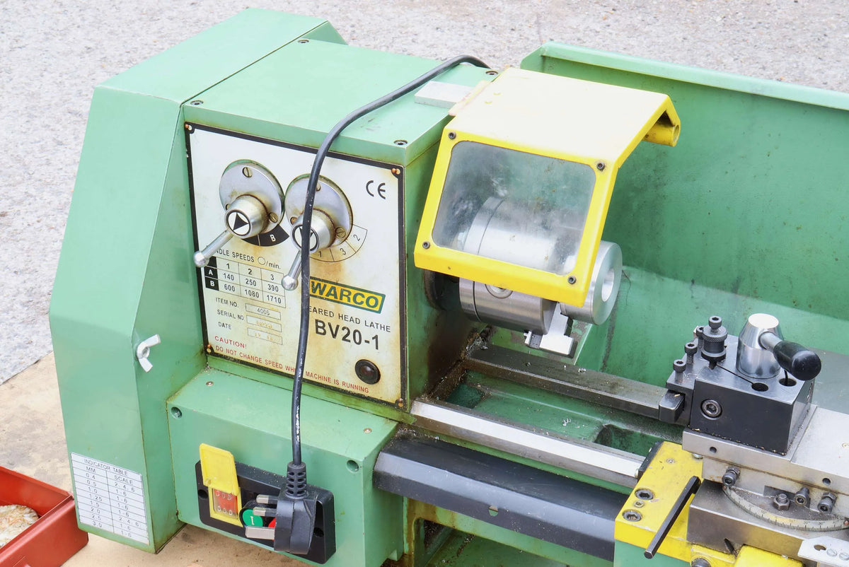 Warco BV20 lathe