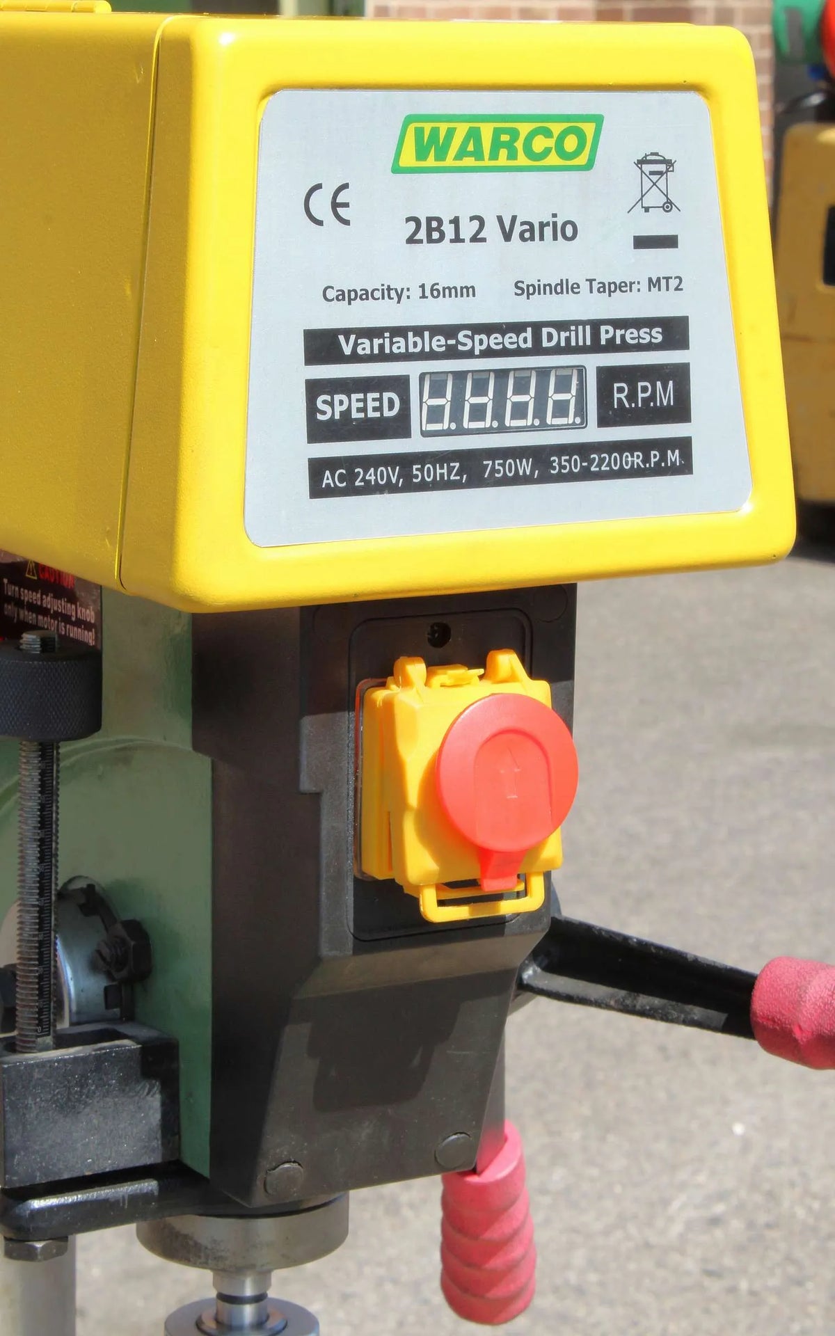 Warco 2B12 Vario drill