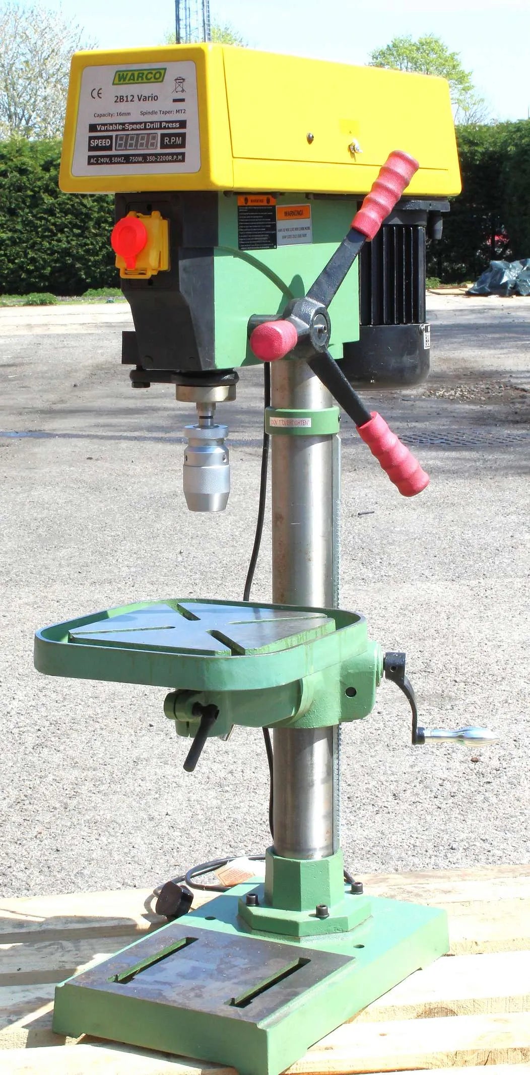 Warco 2B12 Vario drill
