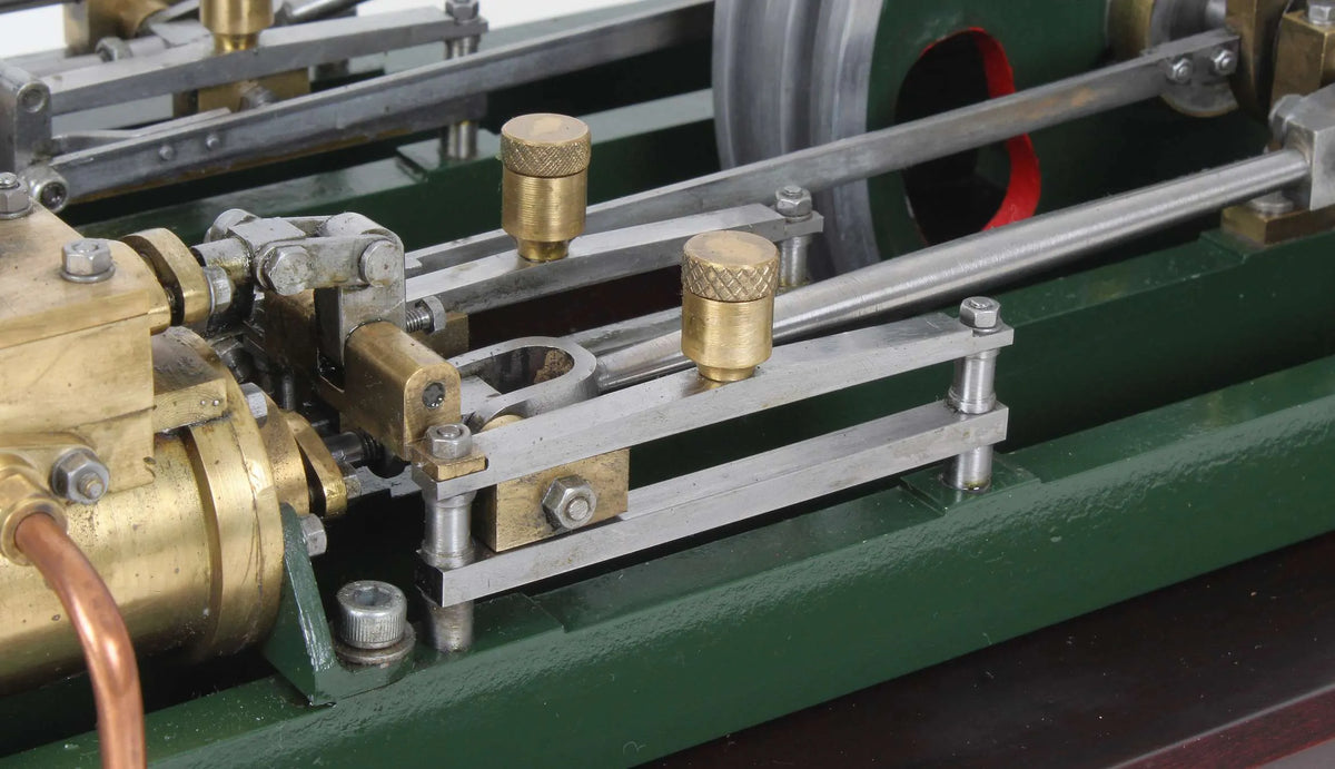 Large horizontal twin mill engine