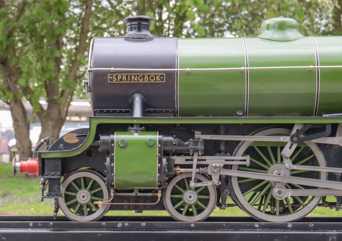 5 inch gauge LNER B1 4-6-0 'Springbok'
