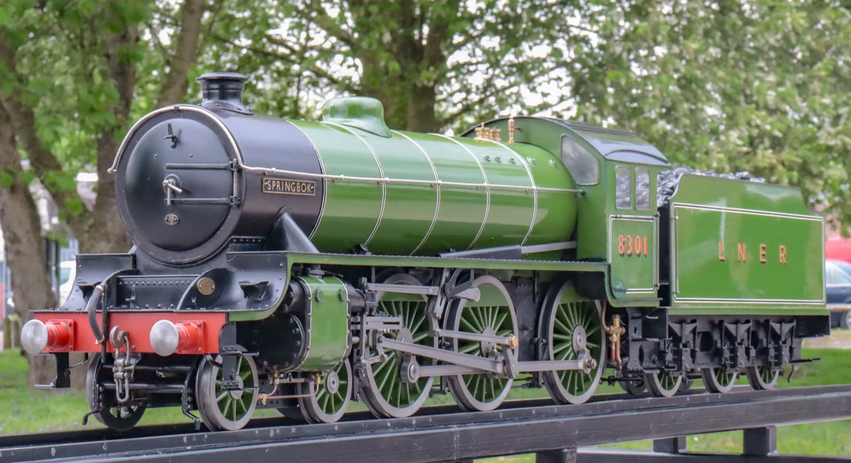 5 inch gauge LNER B1 4-6-0 'Springbok'