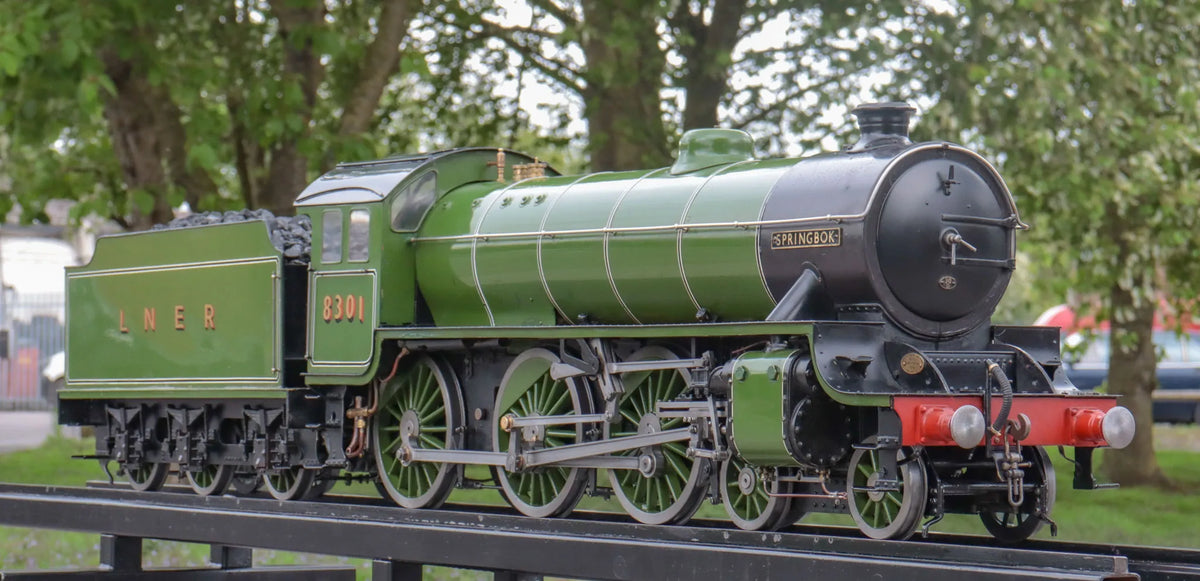 5 inch gauge LNER B1 4-6-0 'Springbok'