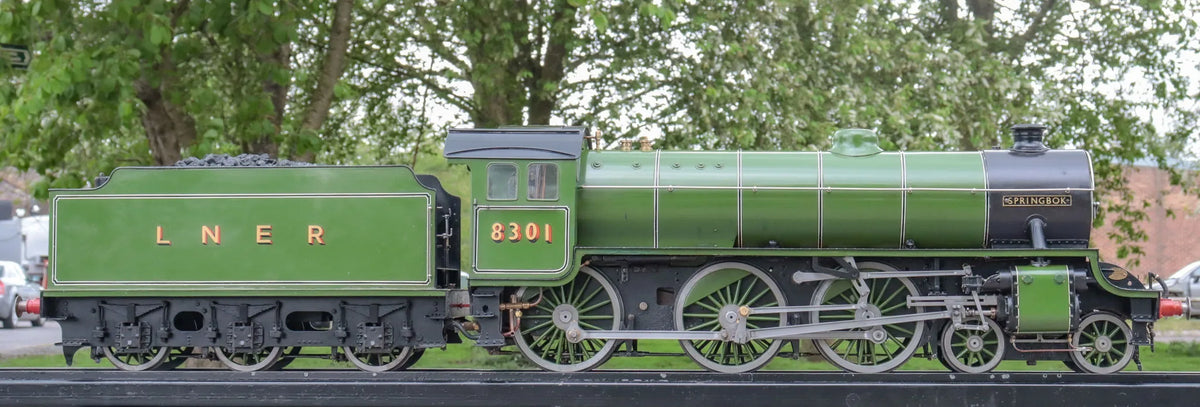 5 inch gauge LNER B1 4-6-0 'Springbok'