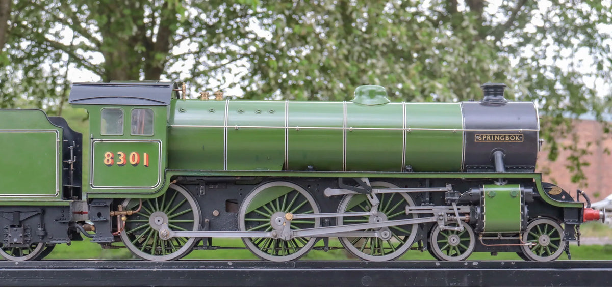 5 inch gauge LNER B1 4-6-0 'Springbok'
