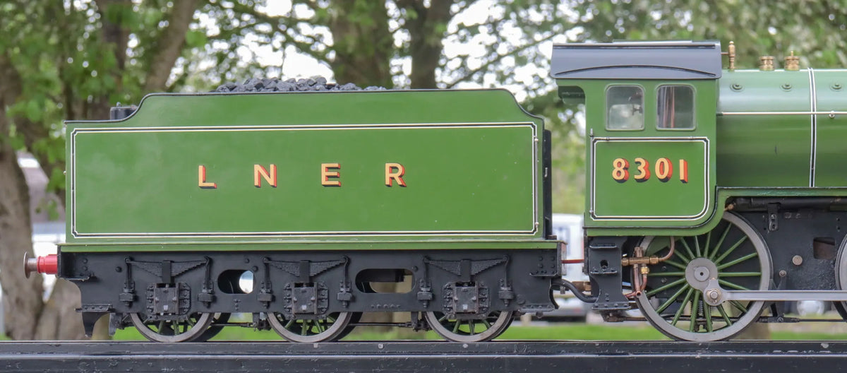 5 inch gauge LNER B1 4-6-0 'Springbok'