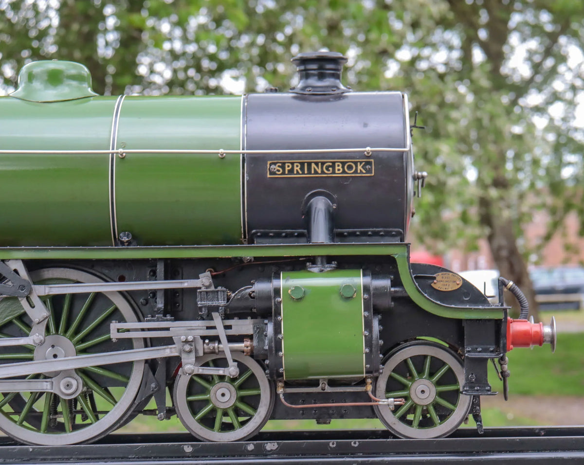 5 inch gauge LNER B1 4-6-0 'Springbok'