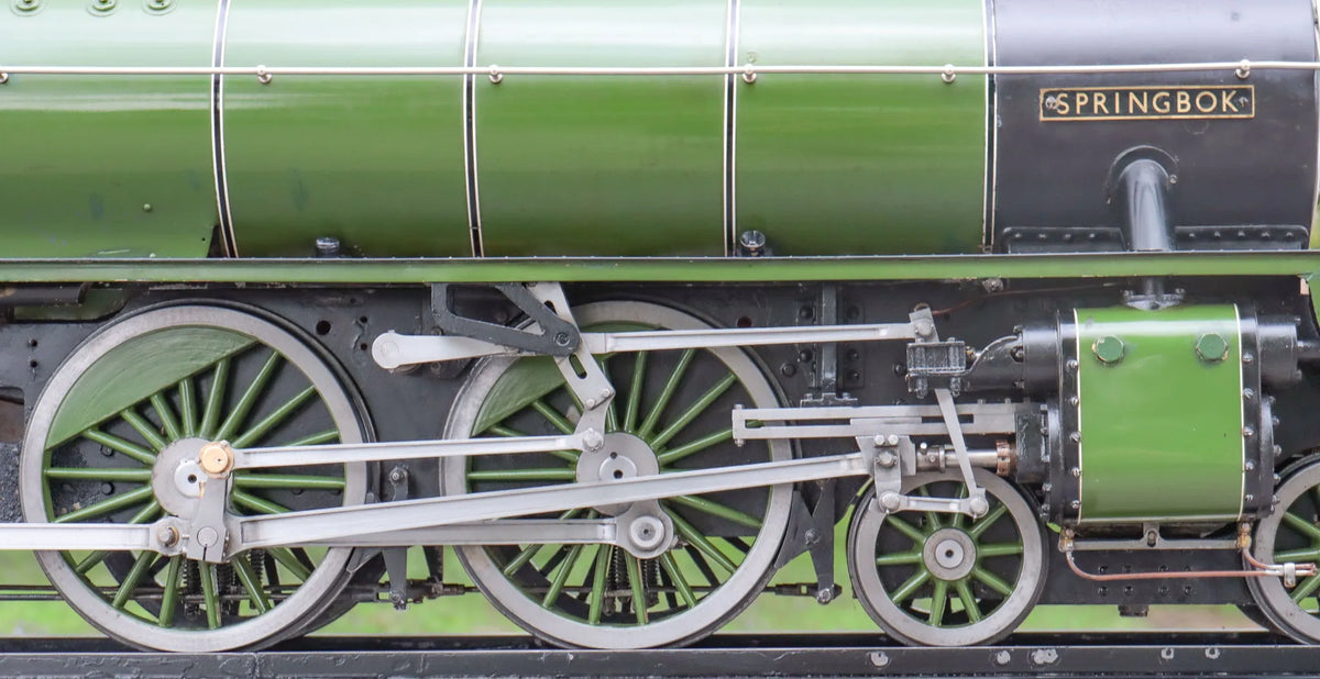5 inch gauge LNER B1 4-6-0 'Springbok'