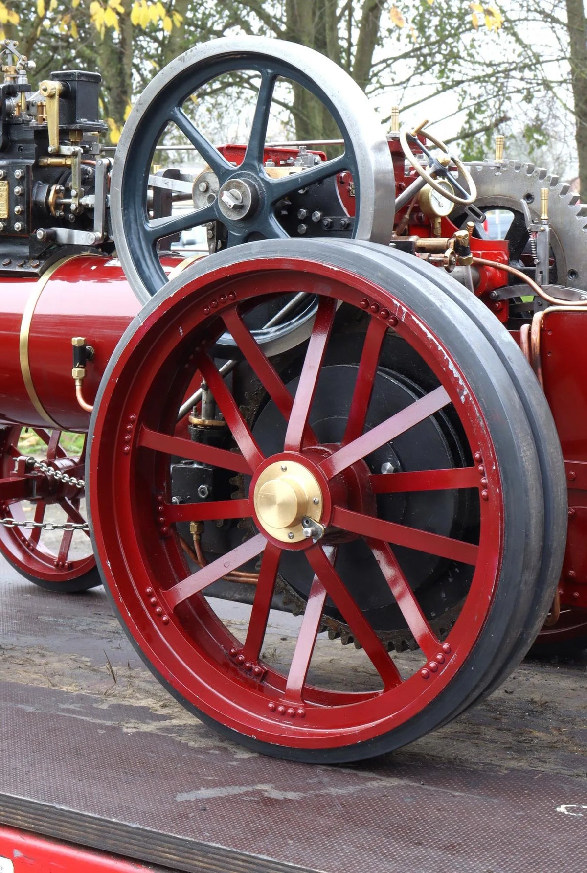 2 inch scale Durham & North Yorkshire Traction Engine