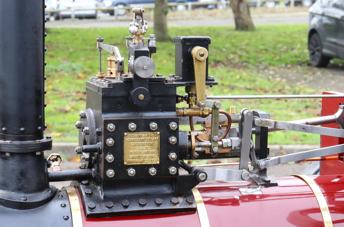 2 inch scale Durham & North Yorkshire Traction Engine