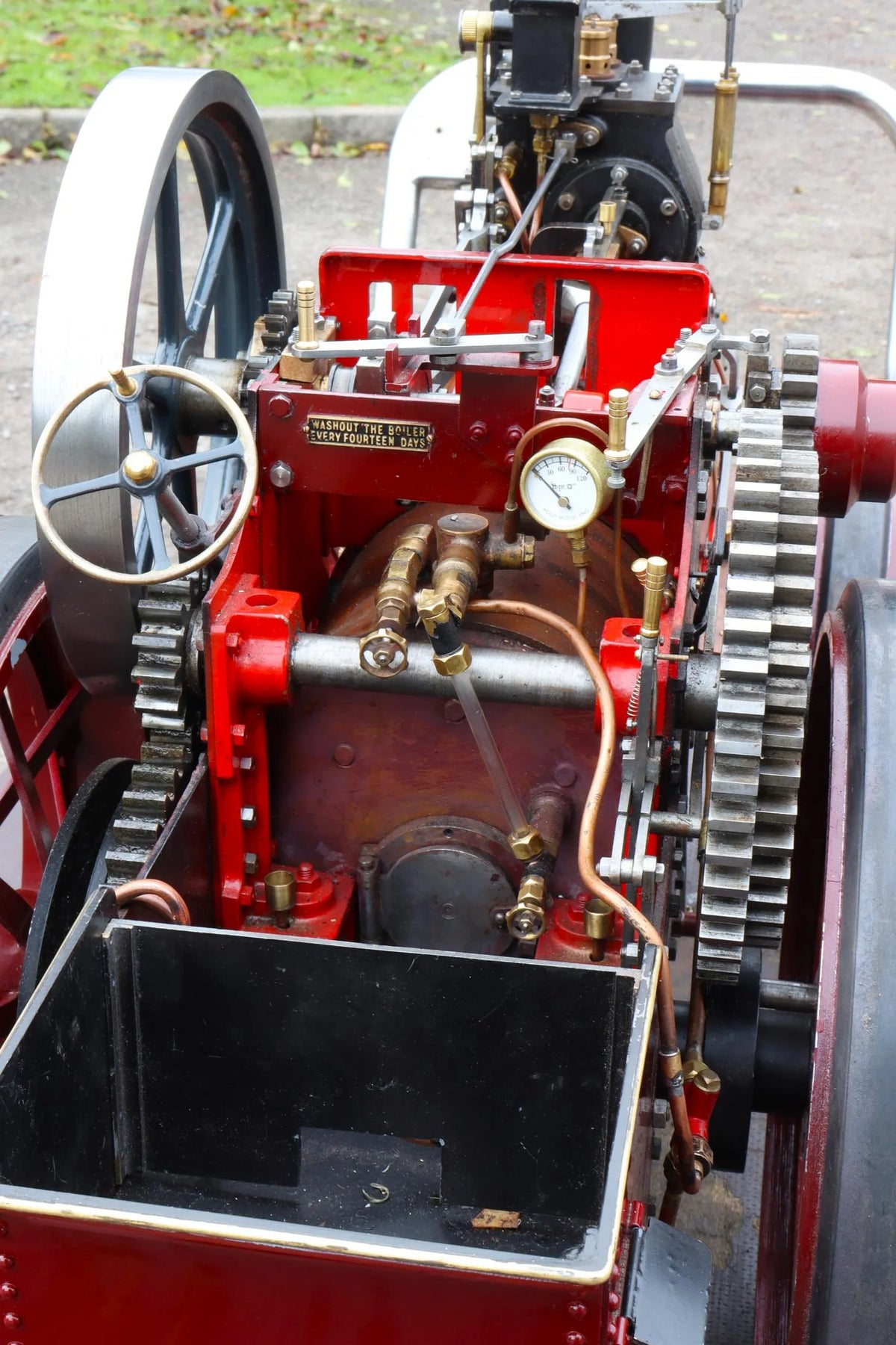 2 inch scale Durham & North Yorkshire Traction Engine