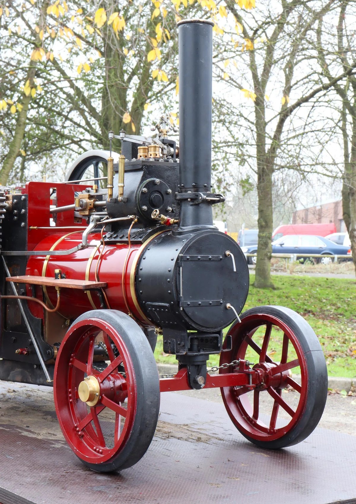 2 inch scale Durham & North Yorkshire Traction Engine