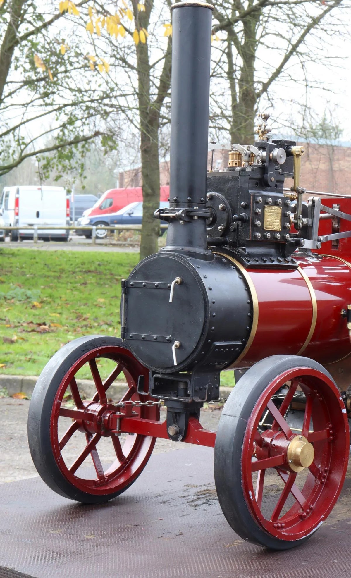 2 inch scale Durham & North Yorkshire Traction Engine
