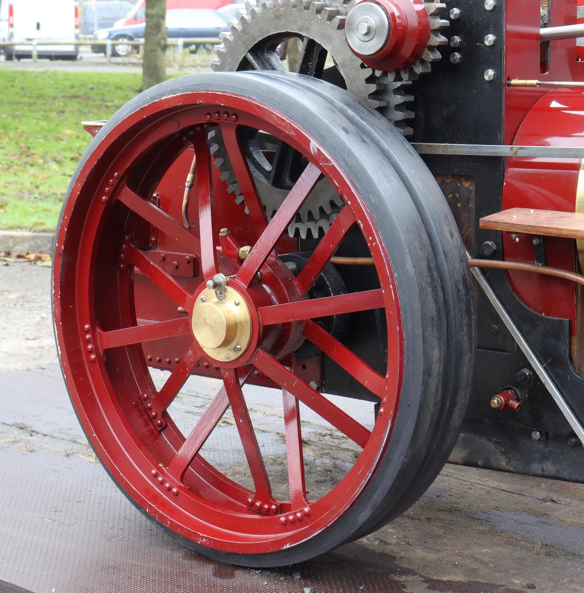 2 inch scale Durham & North Yorkshire Traction Engine