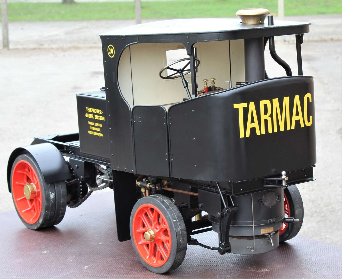 2 inch scale Clayton steam wagon