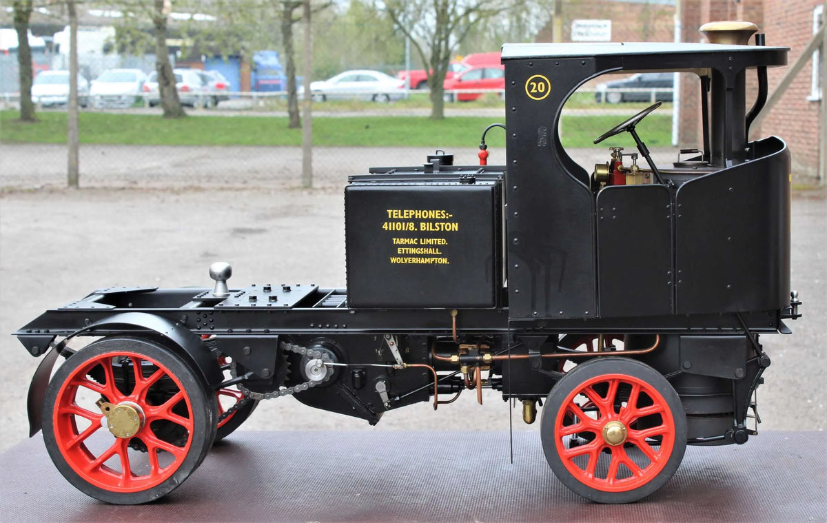 2 inch scale Clayton steam wagon