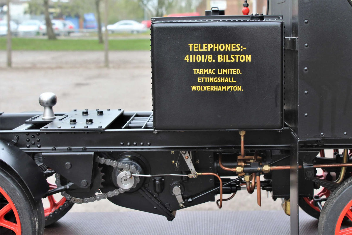 2 inch scale Clayton steam wagon