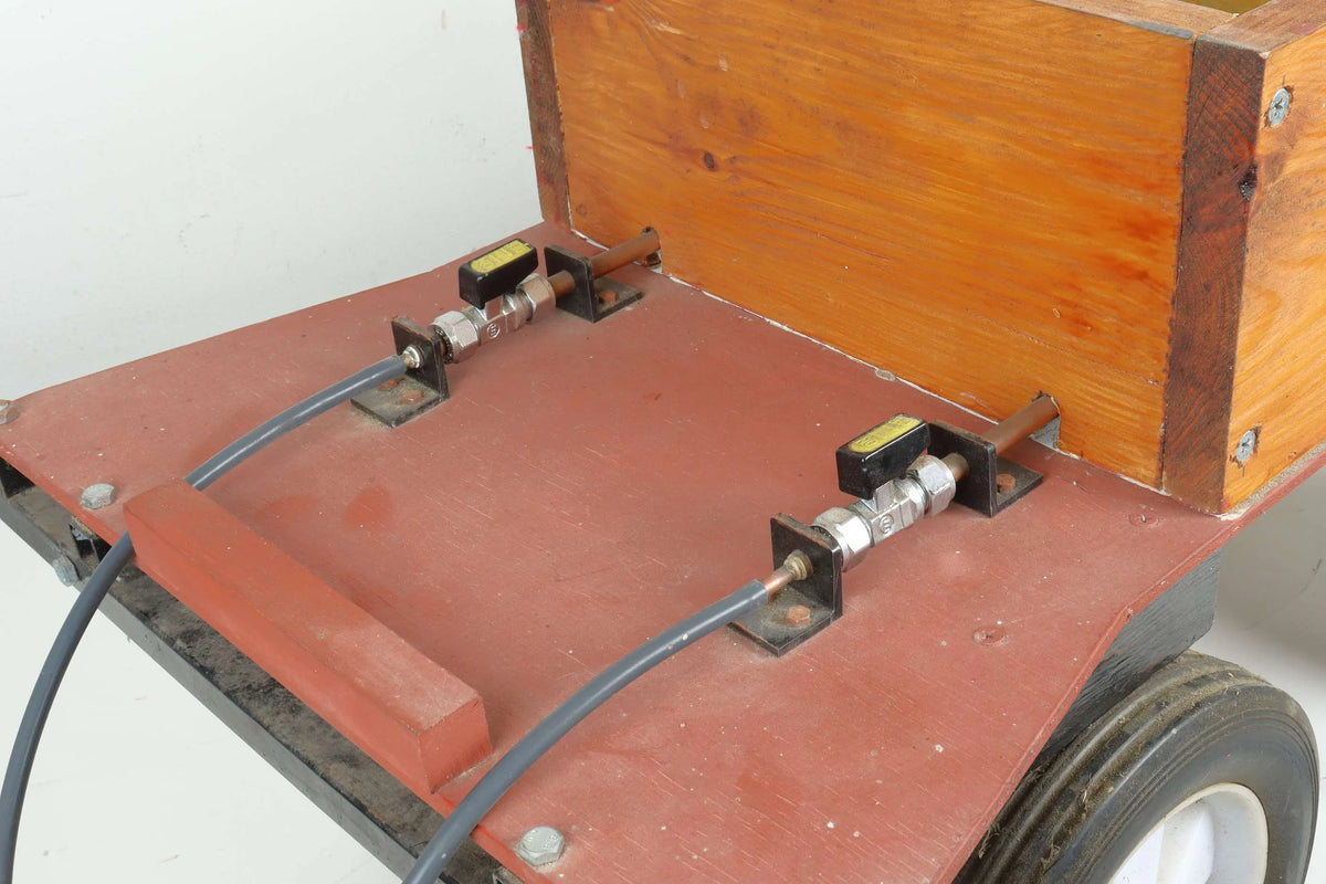 2 inch scale traction engine wagon