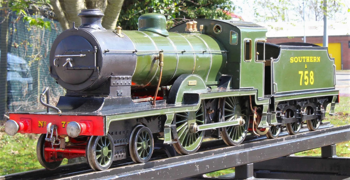 5 inch gauge "Maid of Kent" 4-4-0