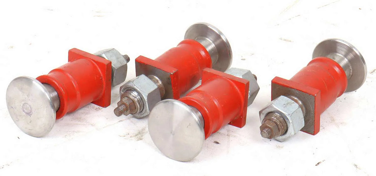 Two pairs of 5 inch gauge buffers