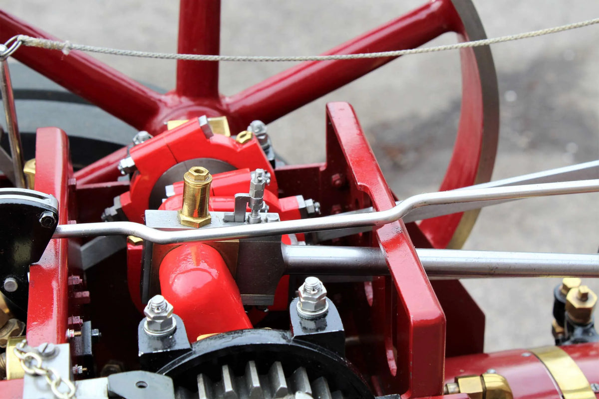 3 inch scale Burrell 6nhp agricultural engine with driving truck