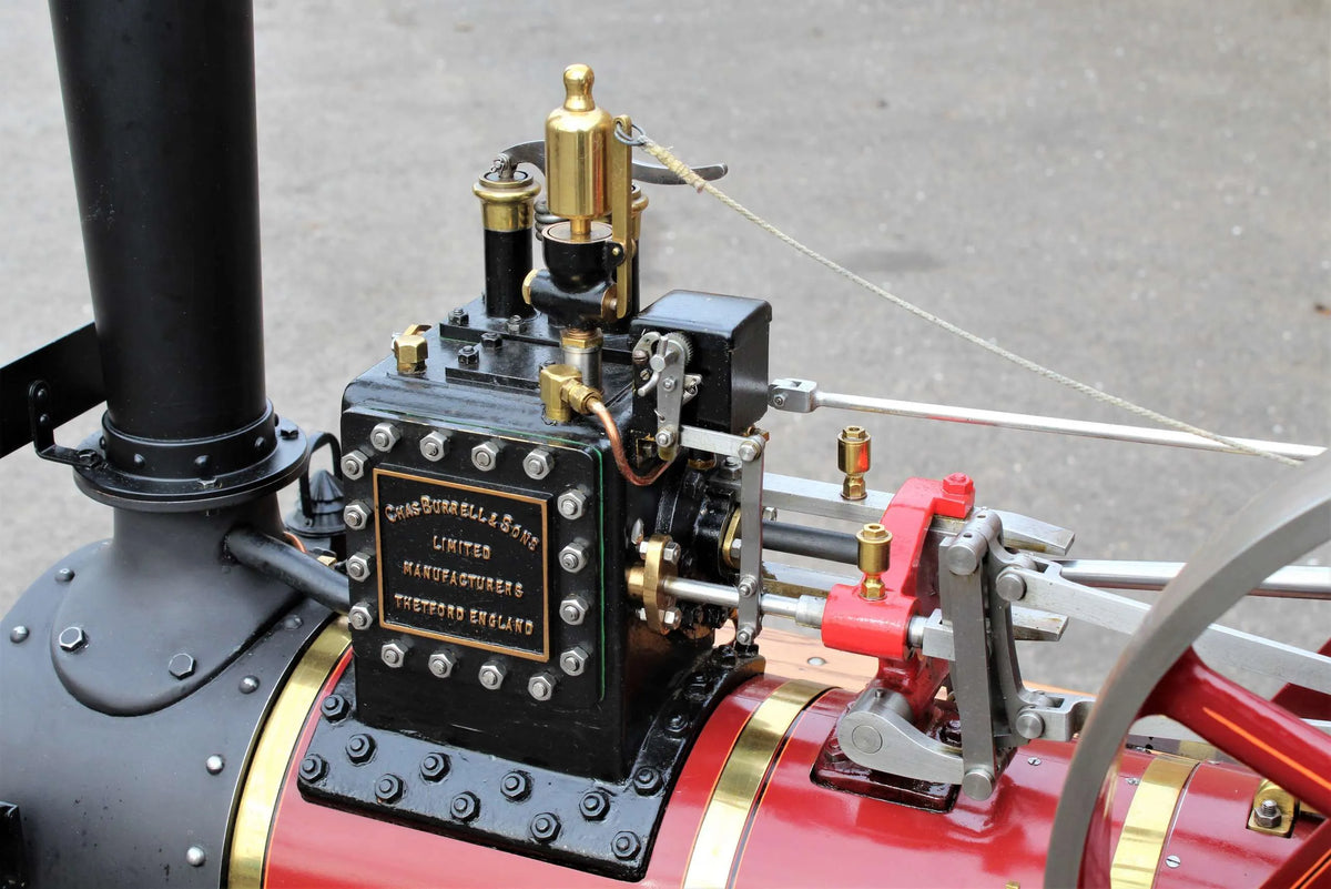 3 inch scale Burrell 6nhp agricultural engine with driving truck