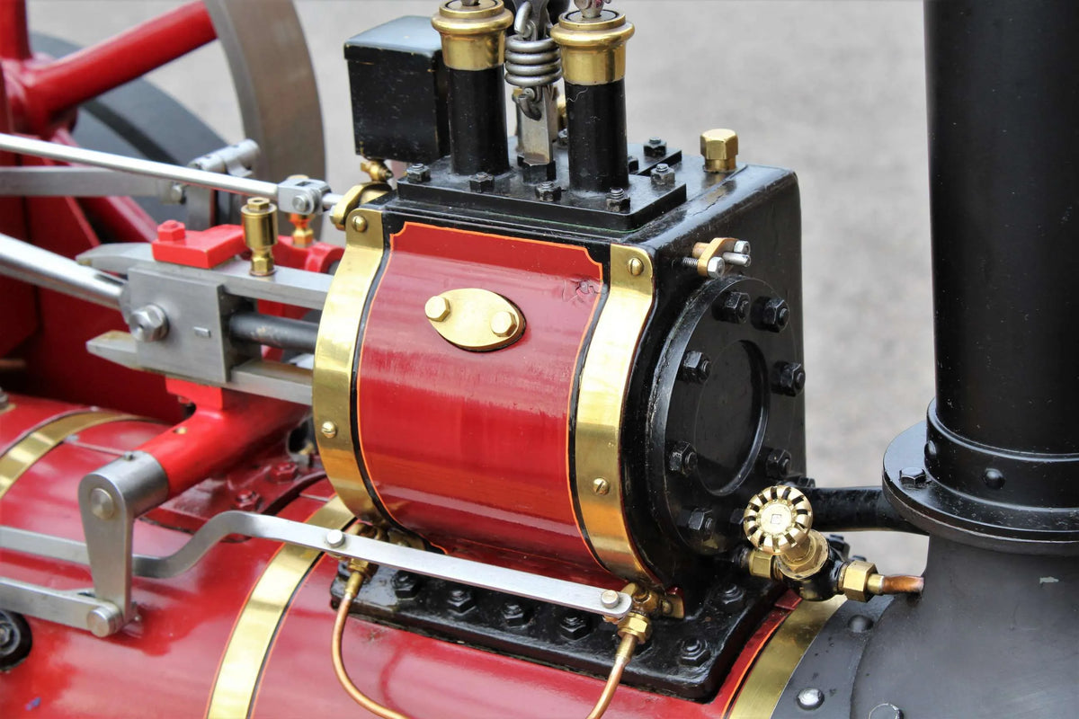 3 inch scale Burrell 6nhp agricultural engine with driving truck