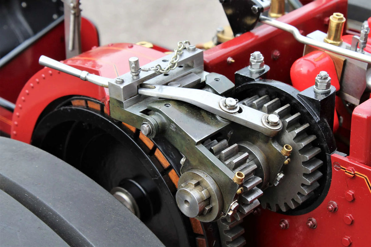 3 inch scale Burrell 6nhp agricultural engine with driving truck