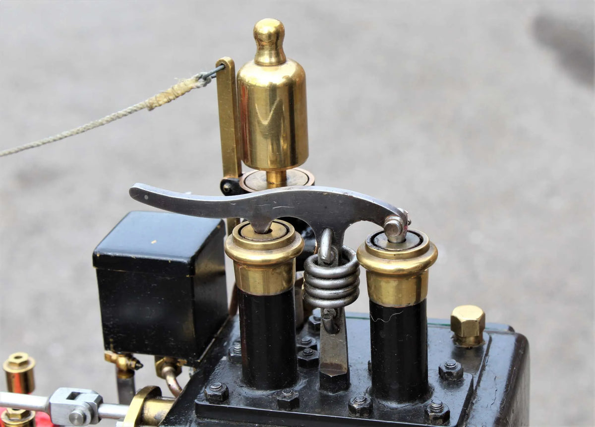 3 inch scale Burrell 6nhp agricultural engine with driving truck